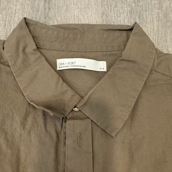 OAK+ FORT Cotton  Shirt - Picture 2 of 5